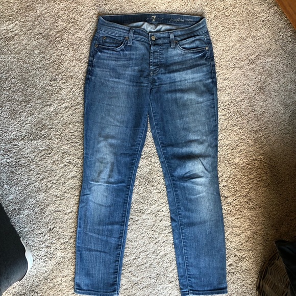 7 For All Mankind Josefina Skinny Boyfriend Jean - Picture 4 of 6